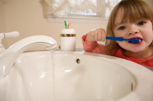 Save water by teaching kids green habits
