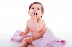 Cloth Diapers Help Baby Go Green